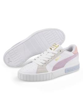 Zapatillas puma cali star blanco artic ice de mujer.