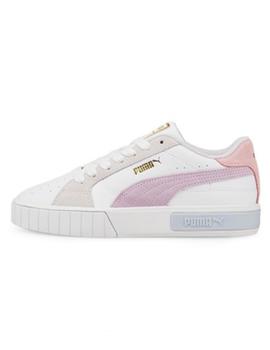 Zapatillas puma cali star blanco artic ice de mujer.
