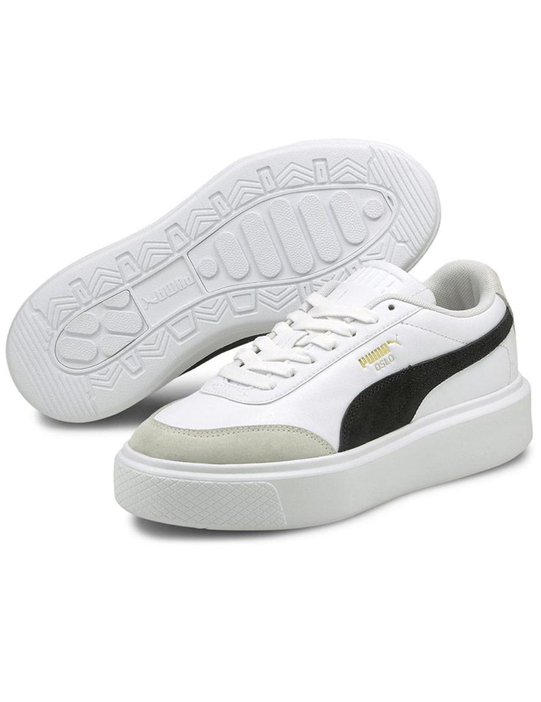 Zapatillas puma oslo maja archive blanco de mujer.
