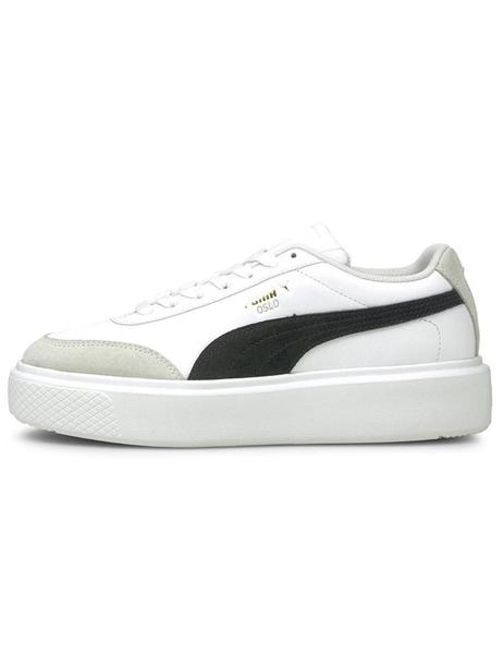 Zapatillas puma oslo archive blanco mujer.