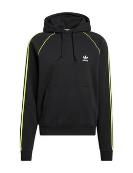 George Stevenson Enlace Transformador sudadera adidas con capucha sst negro amarillo de hombre