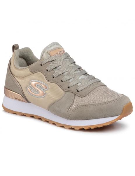 Zapatillas skechers 85 gurl beige de mujer.