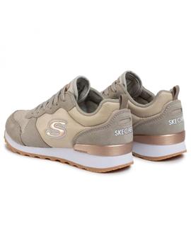 Zapatillas skechers og 85 goldn gurl beige de mujer.