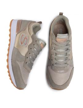 Zapatillas skechers og 85 goldn gurl beige de mujer.