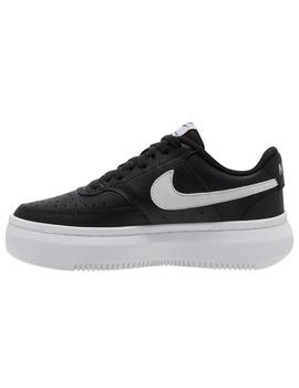 Zapatillas nike court vision alta ltr negro blanco de mujer.