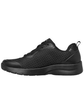 Zapatillas skechers dynamight 2.0 negro de hombre.