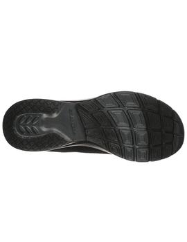 Zapatillas skechers dynamight 2.0 negro de hombre.