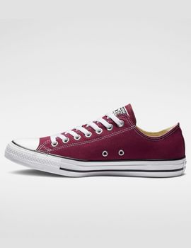 Zapatillas converse all star chuck taylor granate de mujer.