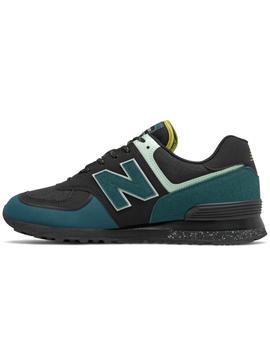 Zapatilla new balance u574tx2 all terrain negro verde hombre