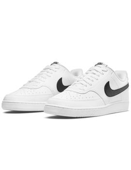 Zapatillas nike court vision next nature blanco negro.