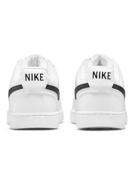 Zapatillas nike court vision next nature blanco negro.