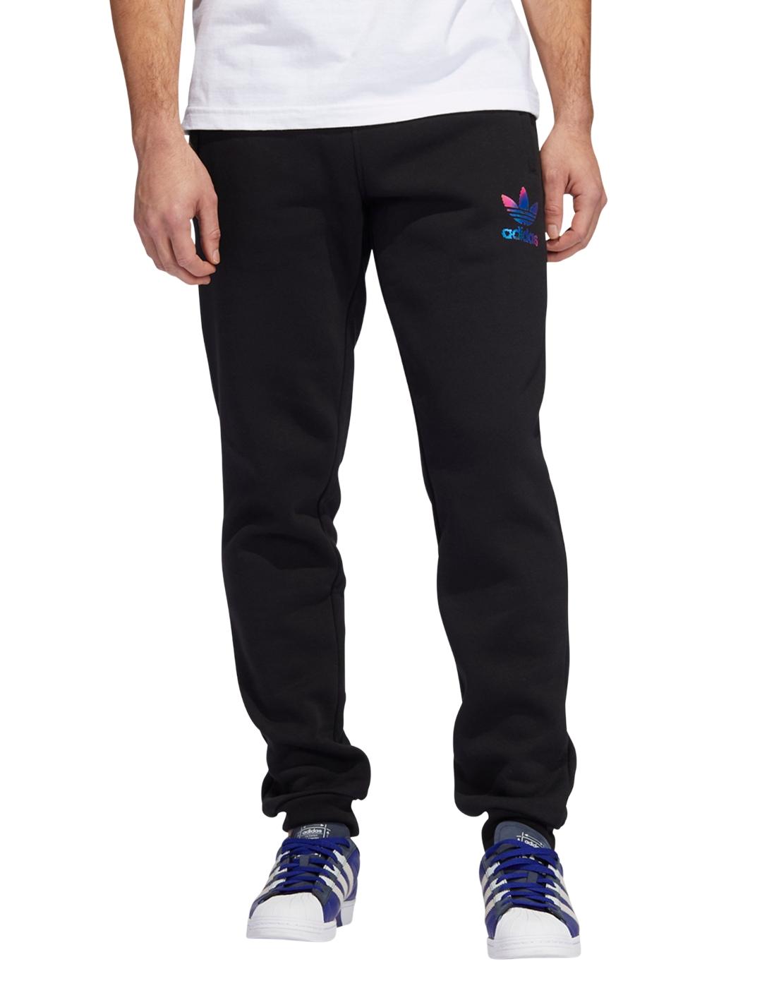 pantalón adidas trefoil ser pant 1 negro de hombre.