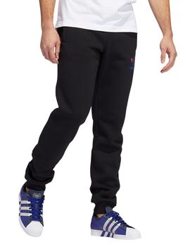 pantalón adidas trefoil ser pant 1 negro de hombre.