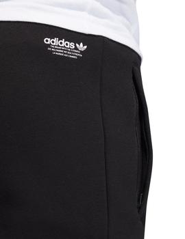 pantalón adidas trefoil ser pant 1 negro de hombre.