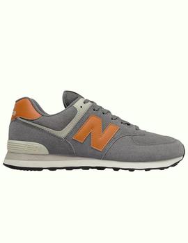 Zapatillas new balance ml574pm2 gris de hombre.