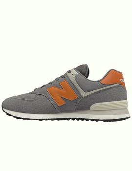 Zapatillas new balance ml574pm2 gris de hombre.