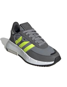 romántico reparar bufanda Zapatillas adidas retropy f2 j gris de niño.