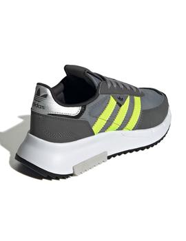 Zapatillas adidas retropy f2 j gris de niño.