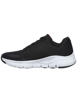 Zapatillas skechers arch fit negro de hombre.