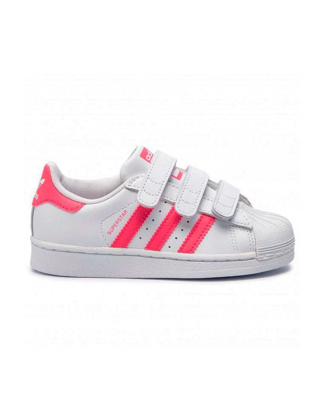 Niña ADIDAS SUPERSTAR CF C ROSA