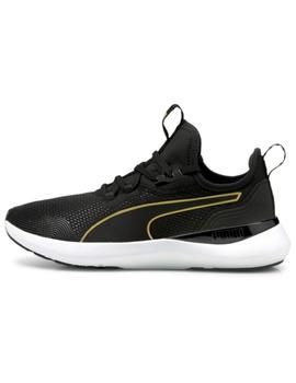 Zapatillas puma pure xt moto negro de mujer.