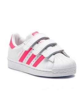 Zapatilla de Niña ADIDAS SUPERSTAR CF C ROSA