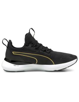 Zapatillas puma pure xt moto negro de mujer.