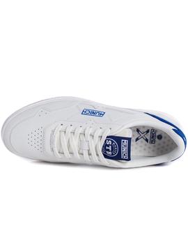 Zapatillas munich 24/7 01 blanco azul de hombre.