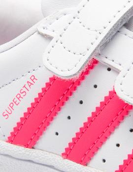 Zapatilla de Niña ADIDAS SUPERSTAR CF C ROSA