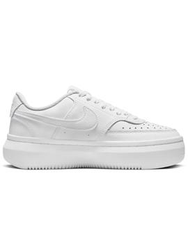 Zapatillas nike court vision alta ltr blanco de mujer.