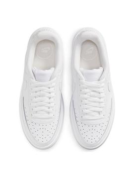 Zapatillas nike court vision alta ltr blanco de mujer.