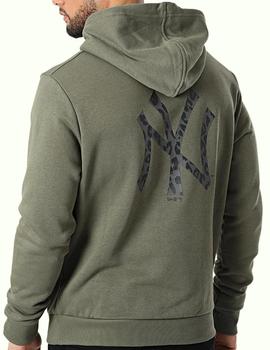 sudadera new era new york yankees verde de hombre.