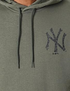 sudadera new era new york yankees verde de hombre.