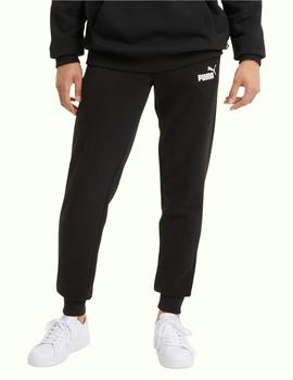 Pantalón puma essential slim fino negro de hombre.