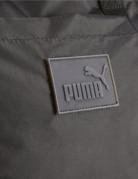 bolso puma core pop shopper negro de mujer.