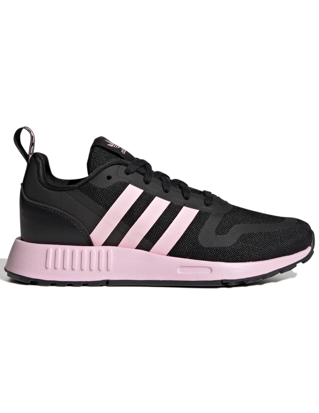 servidor Electrizar virtud Zapatillas adidas multix j negro rosa de niño.