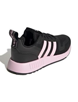 Zapatillas adidas multix j negro rosa de niño.