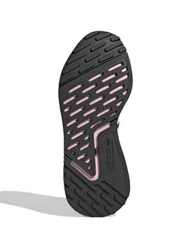 Zapatillas adidas multix j negro rosa de niño.