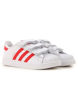 Zapatillas de Niño ADIDAS SUPERSTAR CF I ROJO