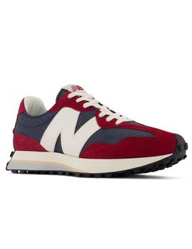 Zapatillas new balance ms327mr granate marino de hombre.