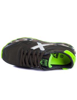 Zapatillas munich fuel kid 28 verde de niño.