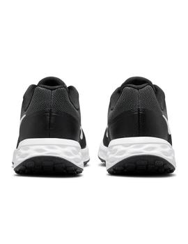 Zapatillas nike revolution 6 next nature negro blanco.