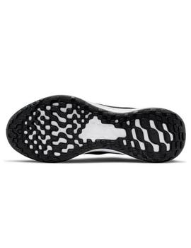 Zapatillas nike revolution 6 next nature negro blanco.