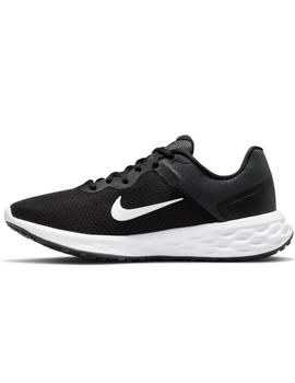 Zapatillas nike revolution 6 next nature negro blanco.