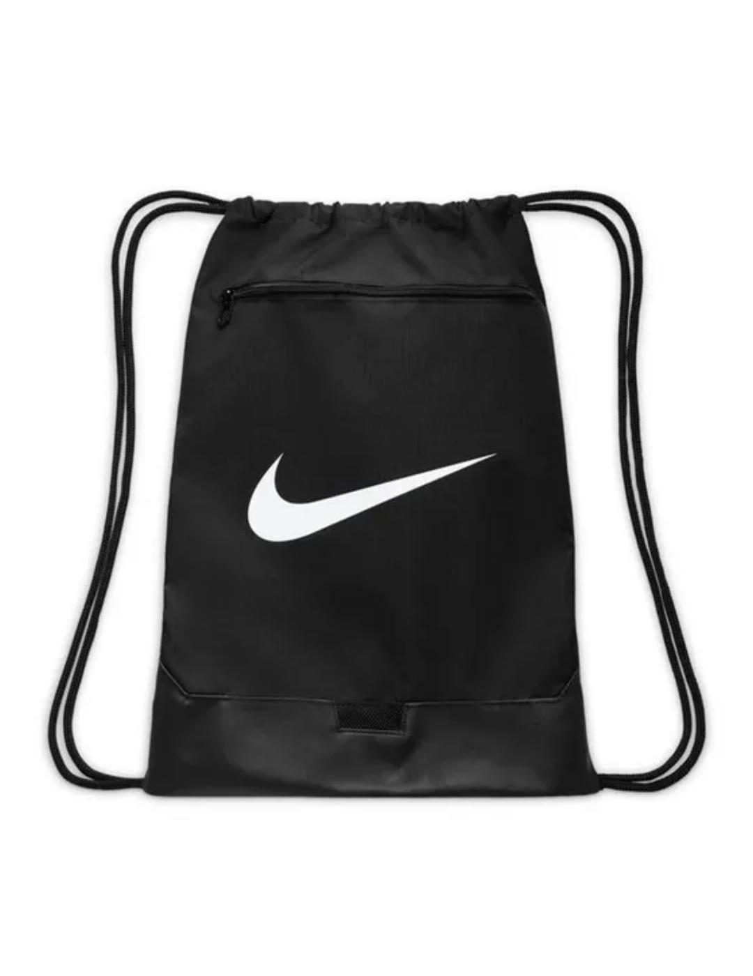 gymsack nike negro unisex.