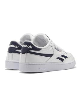 Zapatillas reebok club c revenge blanco azul de hombre.