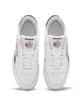 Zapatillas reebok club c revenge blanco azul de hombre.