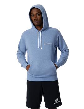 sudadera new balance ess sweatshirt azul de hombre.