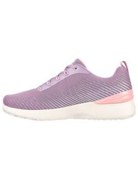 Zapatillas skechers skech-air dynamiight violeta de mujer.