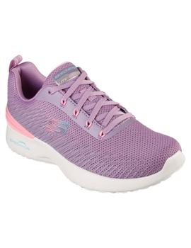 Zapatillas skechers skech-air dynamiight violeta de mujer.